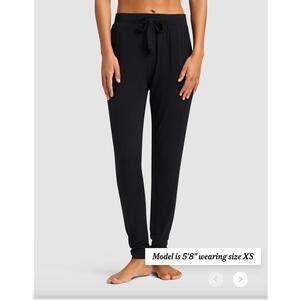 Cozy Earth Women's Bamboo Stretch-Knit Tapered Pant